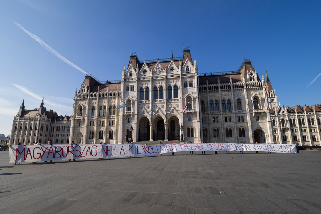 „Magyarország nem a kilakoltatott emberek országa” - mondta Orbán Viktor tavaly ősszel. Az AVM máshogy látja ezt. Fotó: A Város Mindenkié